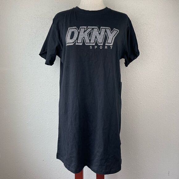 NWT DKNY Sport Extra Long T-Shirt Size S - Picture 1 of 7